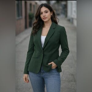 Anne Klein Forest Green Women's Blazer